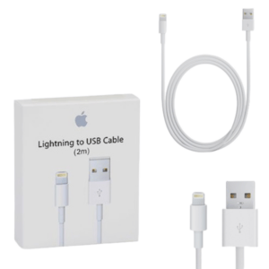 Cable iPhone Usb Lightning Datos Carga Rapida 2 Metro