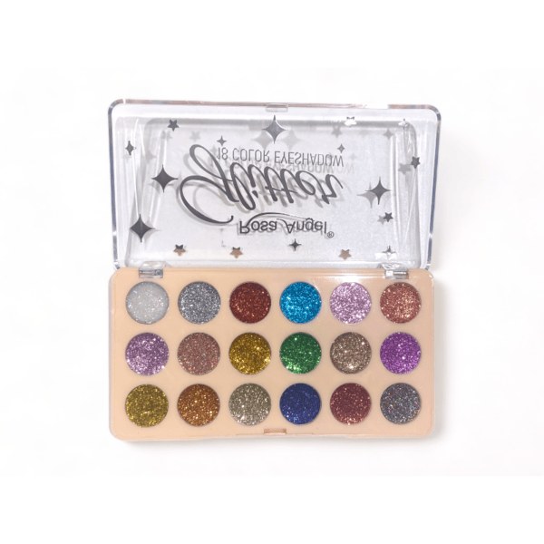 Glitters Maquillajes Eyes Redondo 18 Colores Brillos Sombras